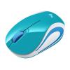 Mini Mouse inalámbrico ultraportátil Logitech M187 Ratón Óptico Color Verde Azulado 